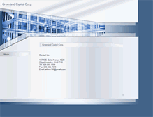 Tablet Screenshot of greenlandcapitalcorp.com